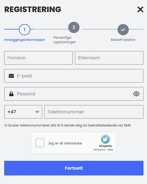 30bet casino registrerer